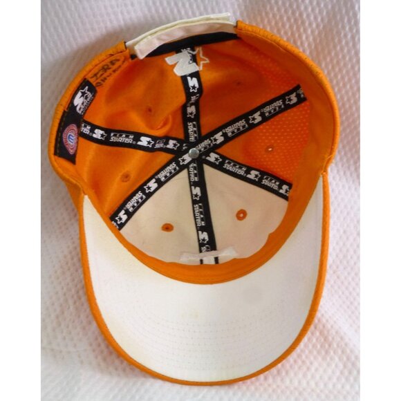 University Of Tennessee Vols Orange Mesh Baseball Cap By Starter - Picture 5 of 8